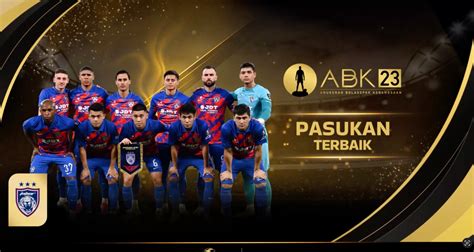 Malaysian Football League Pemenang Anugerah Pasukan Terbaik Abk