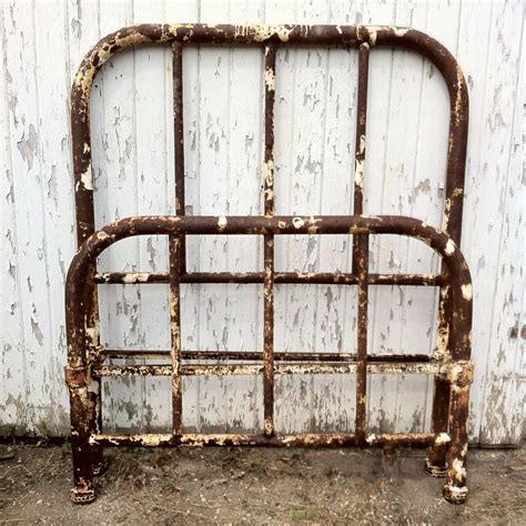 Antique Iron Twin Bed By Silosprings On Etsy Iron Twin Bed Antique Iron Iron Bed