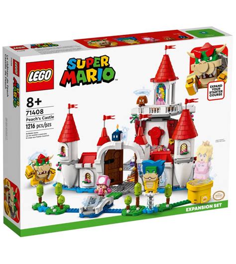 Lego Super Mario Set de Expansión Castillo de Peach Afede Juguetes