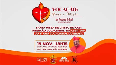 Santa Missa Abertura Do Ano Vocacional ArqRio 19 11 2022 YouTube