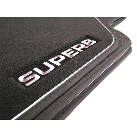 Tapis Textile Skoda Superb Prestige Accessoires Skoda