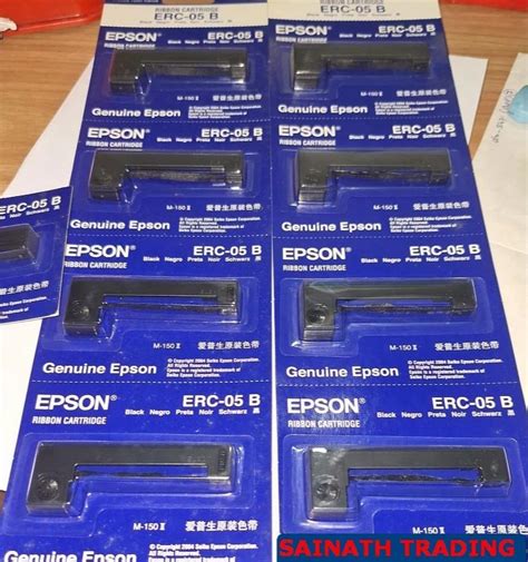 Black Epson Ribbon Cartridge Model Name Number Erc B At Rs Piece