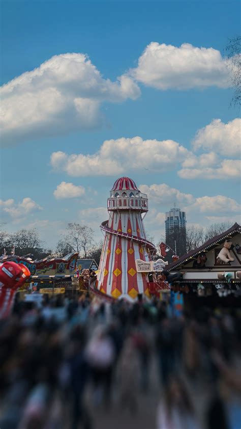 Carnival Rides Background