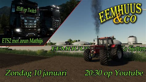 Live Farming Simulator Norddeich Giveaway Eemhuus Ko