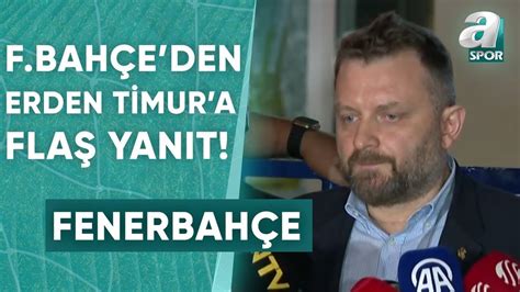 Fenerbah E Y Neticisi Selahattin Baki Den Erden Timur A Sert S Zler