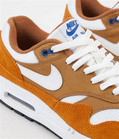 Nike Air Max 1 Premium Retro Shoes - Dark Curry / True White - Sport B ...