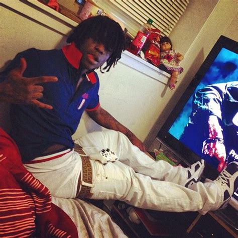 Chief Keef Wearing Polo