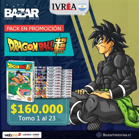 Dragon Ball Super 1 Al 23 IVREA ARGENTINA 160 000