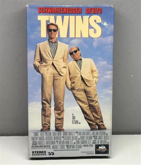 Twins Vhs Video Tape Danny Devito Arnold Schwarzenegger S