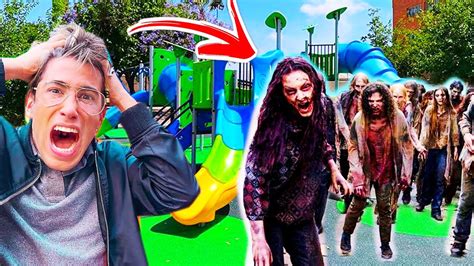 UN APOCALIPSIS ZOMBIE SORPRENDE A ALEJO IGOA EN EL PARQUE DE JUEGOS