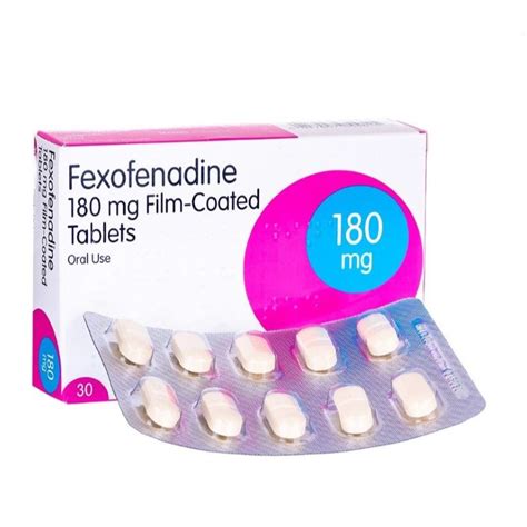 fexofenadine  mg  meds delivered