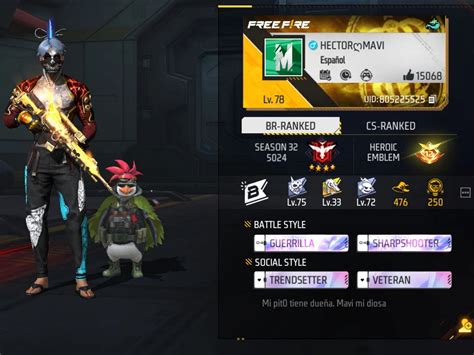 Mr Hector FF क Free Fire Max ID सटटस K D रशय यटयब स कमई