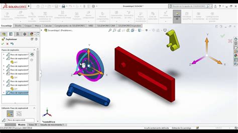 vista explosionada y crear vídeo de animación En solidWorks YouTube