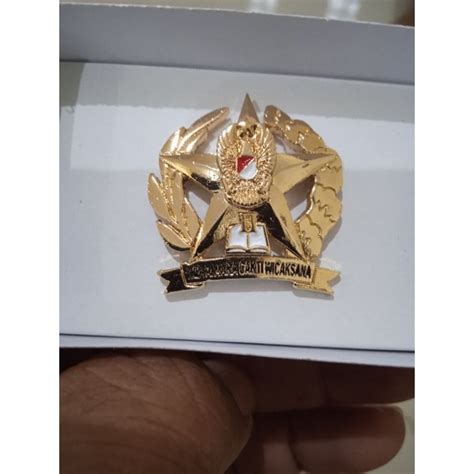 Jual Brevet Wing Pin Diklapa Ll Tni Ad Shopee Indonesia