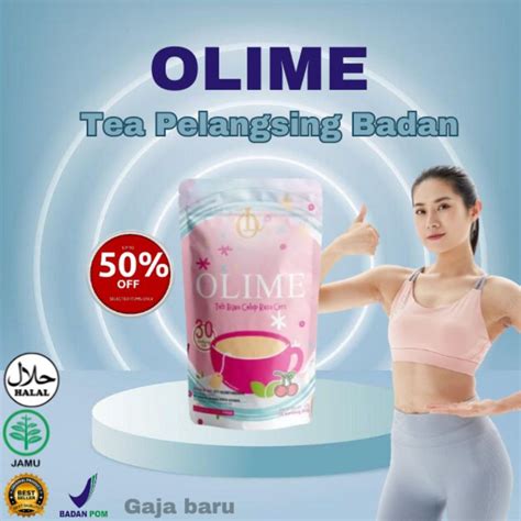 Jual Olime Slimming Tea Olime Teh Hijau Teh Pelangsing Herbal Alami