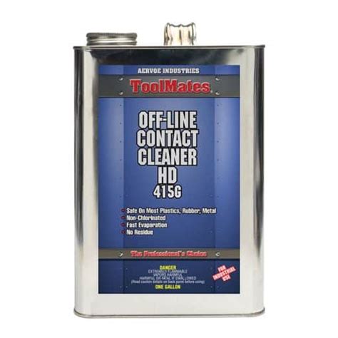 Off Line Contact Cleaner Hd Aervoe Industries Inc