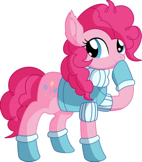 Pinkie Pie Vector 31 Winter Outfit By Cyanlightning On Deviantart