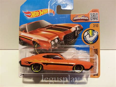 Car Mattel Hot Wheels Dhr Ford Great Torino Sport Orange