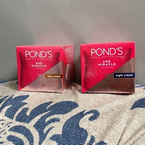 Original Ponds Age Miracle Youthful Glow Day Night Cream G