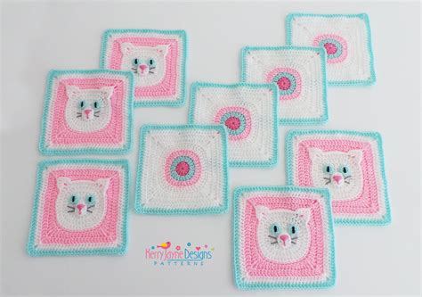 CAT BLANKET CROCHET Pattern Crochet Baby Blanket Pattern - Etsy