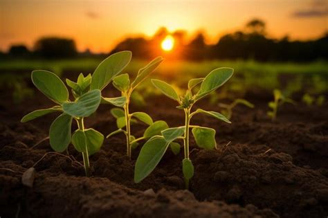 Premium Photo Serenity In The Soil Farming Photo