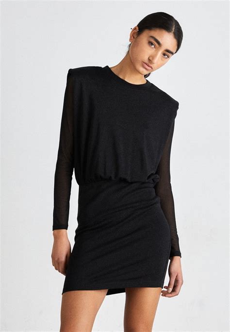 Allsaints Mika Mini Tank Dress Rochie Din Jerseu Blacknegru