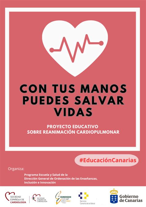 Proyecto Educativo Con Tus Manos Puedes Salvar Vidas RCP Curso