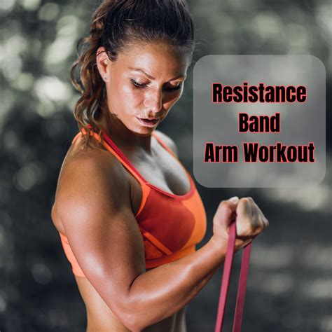 Resistance Band Arm Workout Fitness Rats Universe