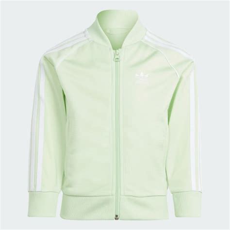 Adidas Adicolor Sst Track Suit Green Adidas Uk