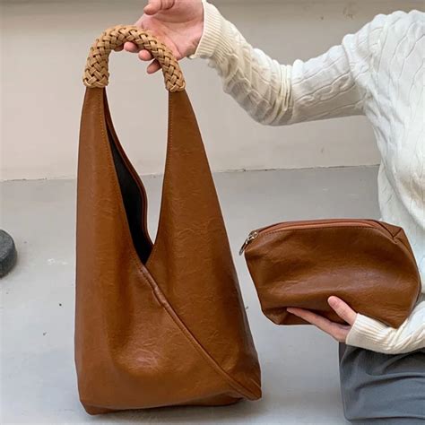 Bolsos Hobos Coreanos Para Mujer Bolsos Y Monederos De Dise Ador De