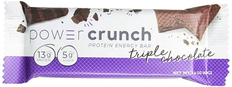 Power Crunch Triple Chocolate Bar 1 4 Ounce 12 Count Nutrition Bars Health