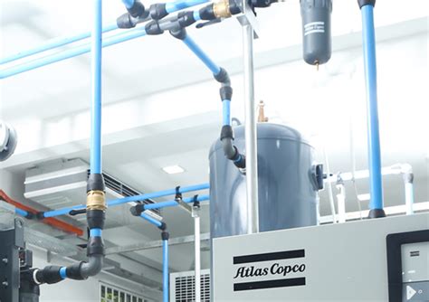 Airnet Pipework Versatile Air Compressor Piping Atlas Copco