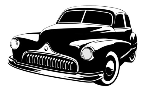 Vintage Car Silhouette PNG And Vector Images Free Download - Pngtree