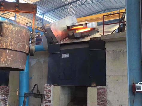 Jiangsu Taizhou Industrial 500kg Indcution Metal Melting Furnace For