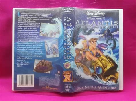 Walt Disney Atlantis El Regreso De Milo Vhs En Venta En Tlalpan