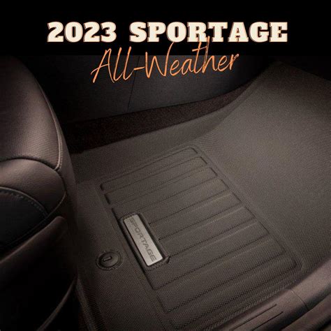 2023 Kia Sportage All Weather Floor Mats Shop Online Now Midtown Accessories