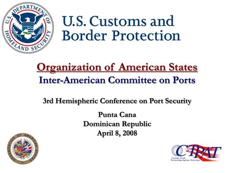 Ppt Organization Of American States Inter American Committee On Ports