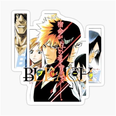 Bleach Anime Stickers Redbubble