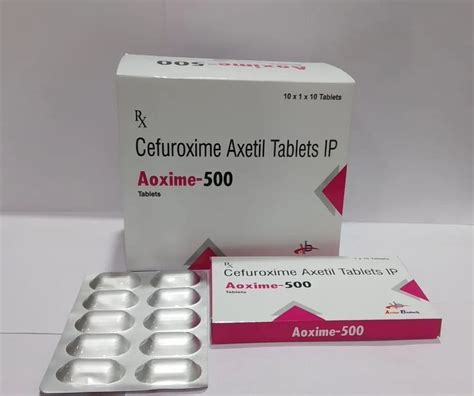 Cefuroxime Axetil Mg Tablets At Rs Strip Zocef Cefuroxime