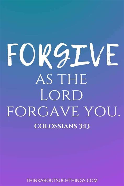 32 Chain Breaking Bible Verses about Forgiveness | Bible verses about ...