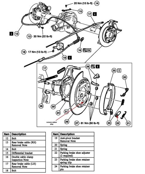 Front Brake System Diagram How Many Brake Axles On A Car