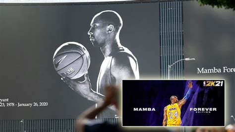 Mamba Forever Kobe Auf Dem Cover Von Nba 2k21