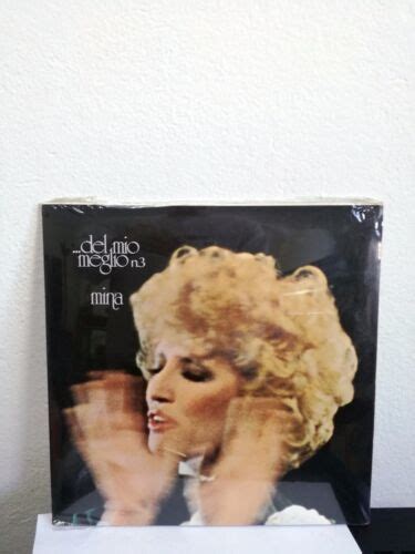 Mina Del Mio Mieux N 3 Pdu 1975 Album 33 Tours LP Vinyle Original