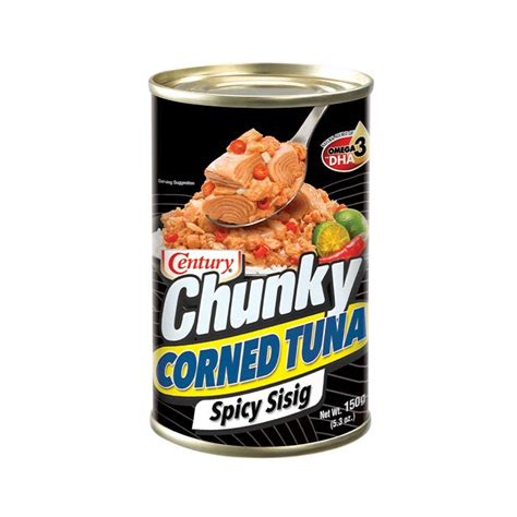 Century Tuna Chunky Corned Tuna Sisig 150g - SDC Global Choice