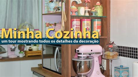 Tour Pela Minha Nova Cozinha Estilo Retr Tons Pastel Geladeira