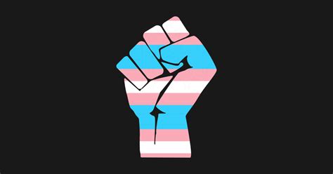 Resist Fist Transgender Flag Trans Pride Transgender Pride Sticker