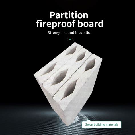 Partition Wall Fireproof Board A Grade Fireproof Green Environmental