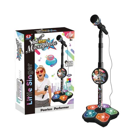 kaigelin portable karaoke machine singing toy  adjustable height