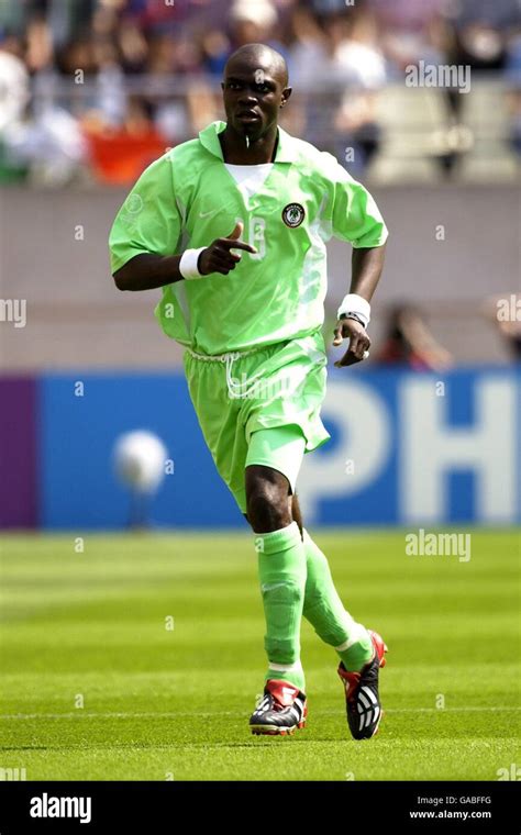 Soccer FIFA World Cup 2002 Group F Argentina V Nigeria Taribo