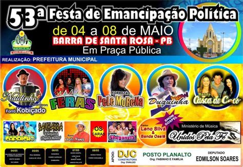 Secretaria Municipal De Educação Festa De EmancipaÇÃo PolÍtica 53